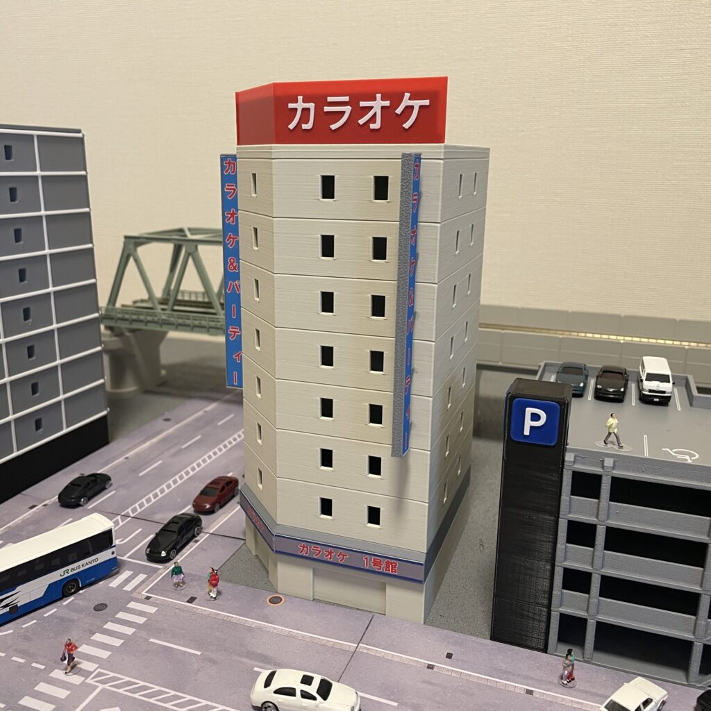 Nゲージ　自作ストラクチャー　立体駐車場 Nゲージ 自作ストラクチャー 立体駐車場 - メルカリ